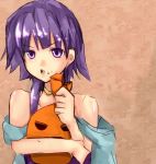  fire_emblem fire_emblem:_seima_no_kouseki fire_emblem_sacred_stones halloween lute_(fire_emblem) pumpkin purple_eyes purple_hair violet_eyes 