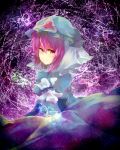  butterfly dqn_(dqnww) ghost hat highres japanese_clothes pink_hair red_eyes saigyouji_yuyuko solo touhou 