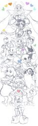  0_0 2016 2d 4girls 4others 6boys alphys ambiguous_gender android animal animal_ears animal_nose ankle_boots annoying_dog anthro arachnid armor arthropod arthropod_girl asgore_dreemurr asriel_dreemurr back-to-back beard black_eyepatch black_hair blouse blue_jacket blue_shirt blue_soul_(undertale) body_fur boots bow brothers brown_shorts buck_teeth cape chara_(undertale) child commentary copyright_name cousins crossed_arms cup cyan_soul_(undertale) delta_rune_(symbol) delta_rune_print digital_media dog double_horizontal_stripe droopy_ears ear_fins english_commentary english_text everyone extra_arms extra_eyes eyepatch facial_hair fangs female fins fish fish_girl floppy_ears frisk_(undertale) furry furry_female furry_male ghost gloves goat goat_boy goat_ears goat_girl goat_horns green_soul_(undertale) hair_bow hair_over_one_eye hand_on_own_chest head_fins headphones heart height_difference high_ponytail holding holding_cup holding_food holding_hands holding_plate hollow_eyes hood hood_down hooded_jacket horizontal-striped_clothes horns human humanoid humanoid_robot jacket kerstin_edin lizard lizard_girl lizard_tail long_hair long_sleeves looking_at_viewer male mammal mettaton mettaton_ex monochrome monster monster_boy monster_girl monster_kid_(undertale) muffet multiple_animal_ears multiple_boys multiple_girls multiple_others napstablook open_clothes open_jacket open_mouth orange_soul_(undertale) pants pantyhose pantyhose_under_shorts papyrus_(undertale) pastry pauldrons pie plate ponytail print_robe puffy_short_sleeves puffy_shorts puffy_sleeves purple_soul_(undertale) reptile reptile_girl reptile_tail robe robot robot_boy sans_(undertale) scalie sharp_teeth sheet_ghost shirt short_hair short_twintails shorts siblings simple_background single_vertical_stripe skeleton sketch skin_fangs slippers slit_pupils smile solid_eyes spider spider_girl spot_color striped_clothes striped_shirt striped_shorts striped_sleeves striped_sweater sweater tail tall_image teacup teeth temmie text toriel twintails undead undertale undyne unfinished upside-down utdr_(toby_fox) v vertical-striped_clothes vertical-striped_shorts white_background white_dog white_stripes yellow_skin yellow_soul_(undertale) 