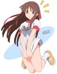  brown_eyes brown_hair gym_uniform shiwasu_takashi 