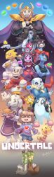  0_0 2016 2d 4girls 4others 6boys alphys ambiguous_gender android animal animal_ears animal_nose ankle_boots annoying_dog anthro aqua_background arachnid armor arthropod arthropod_girl asgore_dreemurr asriel_dreemurr back-to-back beard black_eyepatch black_hair black_pants black_pantyhose black_sclera black_shorts blonde_hair blouse blue_jacket blue_shirt blue_shorts blue_skin blue_soul_(undertale) blue_sweater body_fur boots bow brothers brown_boots brown_hair brown_shorts buck_teeth cape chara_(undertale) child colored_sclera colored_skin colored_teeth commentary copyright_name cousins crossed_arms cup cyan_soul_(undertale) delta_rune_(symbol) delta_rune_print digital_media dog double_horizontal_stripe droopy_ears ear_fins english_commentary english_text everyone extra_arms extra_eyes eyepatch facial_hair fangs female fins fish fish_girl floppy_ears flower flower_pot flowey_(undertale) frisk_(undertale) furry furry_female furry_male ghost gloves goat goat_boy goat_ears goat_girl goat_horns gradient_background green_soul_(undertale) green_sweater grey_background grey_hair grey_hood hair_bow hair_over_one_eye hand_on_own_chest head_fins headphones heart height_difference high_ponytail holding holding_cup holding_food holding_hands holding_plate hollow_eyes hood hood_down hooded_jacket horizontal-striped_clothes horns human humanoid humanoid_robot jacket kerstin_edin lizard lizard_girl lizard_tail long_hair long_sleeves looking_at_viewer male mammal mettaton mettaton_ex monster monster_boy monster_girl monster_kid_(undertale) muffet multicolored_background multiple_animal_ears multiple_boys multiple_girls multiple_others napstablook open_clothes open_jacket open_mouth orange_background orange_soul_(undertale) pants pantyhose pantyhose_under_shorts papyrus_(undertale) pastry pauldrons pie pink_slippers pink_stripes plant plate ponytail potted_plant print_robe puffy_short_sleeves puffy_shorts puffy_sleeves purple_robe purple_skin purple_soul_(undertale) red_blouse red_boots red_bow red_cape red_gloves red_hair reptile reptile_girl reptile_tail robe robot robot_boy sans_(undertale) scalie sharp_teeth sheet_ghost shirt short_hair short_twintails shorts siblings signature single_vertical_stripe skeleton skin_fangs slippers slit_pupils smile solid_eyes sparkle spider spider_girl striped_clothes striped_shirt striped_shorts striped_sleeves striped_sweater sweater tail tall_image teacup teeth temmie text toriel twintails two-tone_shirt two-tone_sweater undead undertale undyne upside-down utdr_(toby_fox) v variant_set vertical-striped_clothes vertical-striped_shorts white_armor white_dog white_fur white_gloves white_horns white_shirt white_sleeves white_stripes yellow_flower yellow_sclera yellow_shirt yellow_skin yellow_soul_(undertale) yellow_stripes yellow_teeth 