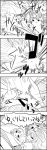  braid comic hat highres hong_meiling izayoi_sakuya monochrome sleeping star tani_takeshi touhou translated translation_request yukkuri_shiteitte_ne 