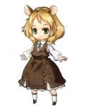  copyright_request green_eyes kanihira mouse_ears simple_background solo 