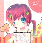  background blue_eyes book drawing happy notebook pink_hair 