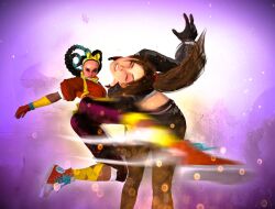  3d fighting kimberly_jackson non-web_source reverse_ryona shiranui_mai street_fighter street_fighter_6 the_king_of_fighters 