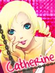  blonde_hair blue_eyes catherine catherine_(game) drill_hair rrw smile solo twintails 