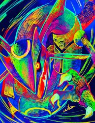  black_sclera claws colored_sclera dragon eastern_dragon fangs highres no_humans open_mouth otonoha_aika pokemon pokemon_(creature) pokemon_focus pokemon_ruby/sapphire/emerald rayquaza red_eyes yellow_eyes 