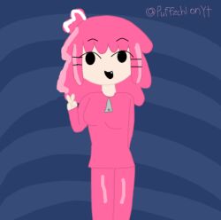  1girl 8toushin bilibili_username blob bread chiccha_na_watashi_(synthesizer_v) creator_connection creature drill_hair food holding_chibi igaku_(utau) jacket kasane_teto kasane_teto_(sv) liar_dancer_(synthesizer_v) lyrics masarada mesmerizer_(vocaloid) multiple_persona musekinin_shuugoutai_(synthesizer_v) musical_staff musical_staff_print pants pink_jacket pink_pants puffzchi self-upload shoulder_belt smear_frame solo song_name songover synthesizer_v twin_drills ultra_trailer_(synthesizer_v) utau 