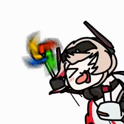 1girl animated_gif car girls_frontline long_hair m4_sopmod_ii_(girls_frontline) open_mouth seseren soppo_(girls'_frontline_2) spinning tongue tongue_out