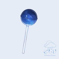  ameyui_komori candy commentary_request food food_focus grey_background highres lollipop no_humans original twitter_username 