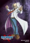  albert_w._wily albert_w_wily bald capcom dated doctor evil_grin evil_smile facial_hair grin kei-suwabe labcoat male mustache necktie old_man rockman skull smile solo white_hair 