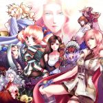  aerith_gainsborough bare_shoulders bell blonde_hair blue_eyes bow braid breasts brown_eyes brown_hair chona cloud_of_darkness cosmos_(dff) dissidia_012_final_fantasy dissidia_final_fantasy earrings elf elvaan facial_mark final_fantasy final_fantasy_iii final_fantasy_vi final_fantasy_vii final_fantasy_viii final_fantasy_x final_fantasy_xi final_fantasy_xiii final_fantasy_xiv gloves green_eyes hair_bow hair_ornament headdress heterochromia jewelry jingle_bell lightning_farron lips long_hair multiple_girls pink_hair pointy_ears prishe purple_hair red_eyes shantotto short_hair snake staff suspenders tarutaru taut_shirt thigh_strap tifa_lockhart tina_branford ultimecia unaligned_breasts wavy_hair yellow_eyes yuna 