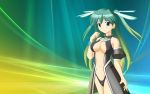  1girl abstract_background blue_eyes breasts os-tan solo twintails vista wallpaper windows 