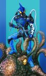  eel huujyu kamen_rider kamen_rider_ooo kamen_rider_ooo_(series) octopus shauta_(ooo_combo) tentacles 