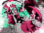  4girls bad_id kazami_yuuka medicine_melancholy multiple_girls onozuka_komachi phantasmagoria_of_flower_view s_tanly shikieiki_yamaxanadu touhou youkai 