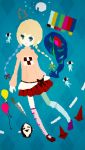  balloon braid heterochromia igloo kasei-san knife lowres madotsuki mismatched_legwear natu_(artist) pantyhose skirt twin_braids twintails uboa yume_nikki 