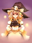  hands_on_hips hat kirisame_marisa looking_at_viewer smile solo soratobuiltusa touhou witch witch_hat 