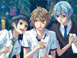  game_cg kanakubo_homare kinose_azusa miyaji_ryunosuke starry_sky_(game) 