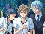  game_cg kanakubo_homare kinose_azusa miyaji_ryunosuke starry_sky_(game) 