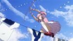  animated animated_gif arrow bow_(weapon) firing gif kaname_madoka lowres magical_girl mahou_shoujo_madoka_magica pink_hair screencap spoilers weapon 