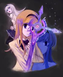  chaos;head commentary_request efunohitof4 highres nishijou_nanami nishijou_nanami's_d-sword school_uniform science_adventure suimei_academy_school_uniform 