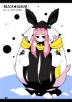  animal_costume animal_ears bunny_ears cosplay ideolo monster_hunter pink_hair reisen_udongein_inaba solo touhou 