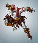  fusion god_of_war kratos marvel tagme venom_(marvel) 