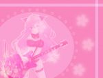  catgirl guitar long_hair pink tagme 