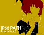  digital_media_player earphones ginger_(the_path) hairband ipod little_red_riding_hood red_hair redhead short_hair solo the_path 