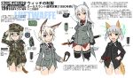  bad_id blonde_hair camouflage commentary_request head_wings ogitsune_(ankakecya-han) panties strike_witches strike_witches_1991 sword tail thigh-highs thighhighs translation_request underwear uniform weapon 