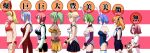  animal_ears anya_helsing blonde_hair blue_hair bunny_ears bunny_girl bust_chart chart choco_(rio) comparison el_adams elle_adams green_hair highres il_adams ille_adams linda-r-2007 long_image mint_clark multiple_girls orange_hair pink_hair rina_tachibana rio_-rainbow_gate!- rio_rollins rosa_canyon sanshirou_(pixiv104195) silver_hair super_blackjack tan tan_lines tanline tiffany_(super_blackjack) tiffany_abbott translation_request wide_image 