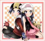  couple gold_(pokemon) hikari_(pokemon) jun_(pokemon) pokemon pokemon_(game) silver_(pokemon) 