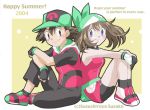  couple haruka_(pokemon) pokemon pokemon_(anime) satoshi_(pokemon) sitting suzuko_suzushiroya 
