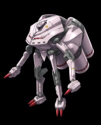  beam_cannon commentary_request exposed_internal_machinery gundam gundam_gquuuuuux highres keng666 kikeroga_(gquuuuuux) mecha mecha_focus mobile_armor mobile_suit no_humans one-eyed_mecha original redesign robot roundel science_fiction space zeon zero_gravity 