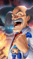 2d angry artwork background capcom dark_atmosphere dr._light_(mega_man) dr._wily_(mega_man) evil_smile fanart mad_scientist mega_man_(series) mega_man_11 mega_man_x_(series) voodoo_doll