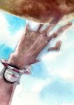  chikama hands hat male one_piece portgas_d_ace wristband 
