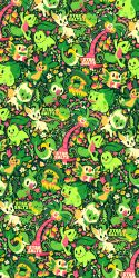  :3 alolan_exeggutor alt_text artist_name bulbasaur chespin chikorita closed_eyes closed_mouth commentary english_commentary flower grass_type_theme_(pokemon) grookey highres leaf leafeon limited_palette ludicolo multiple_heads no_humans nostrils open_mouth pokemon pokemon_(creature) pokemon_focus rowlet smile snivy solid_oval_eyes sprigatito starsalts treecko turtwig 