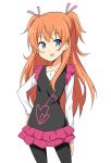  dekosuke houjou_hibiki long_hair orange_hair pantyhose precure solo suite_precure two_side_up 