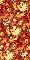  alt_text animal_focus artist_name charmander chimchar closed_eyes closed_mouth commentary cyndaquil english_commentary fangs fennekin fire fire_type_theme_(pokemon) flame-tipped_tail flareon flower fuecoco growlithe highres limited_palette litten ninetales no_humans nostrils open_mouth pokemon pokemon_(creature) pokemon_focus scorbunny smile solid_oval_eyes starsalts tail tepig torchic 