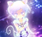  bishoujo_senshi_sailor_moon blush gloves jewelry magical_girl mouse_tail necklace sailor_collar sailor_iron_mouse short_hair smile solo star tail tiara ts1016 white_eyes white_gloves white_hair 