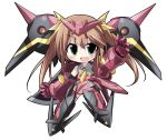  brown_hair chibi huang_lingyin infinite_stratos mecha_musume shenlong twintails 