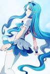  bad_id blue_eyes blue_hair cure_marine harano heartcatch_precure! kurumi_erika long_hair magical_girl precure skirt solo thigh-highs thighhighs white_legwear white_thighhighs wrist_cuffs 