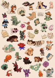  ._. :3 =_= alcremie alcremie_(strawberry_sweet) alcremie_(vanilla_cream) bellibolt blue_gem braixen clodsire closed_eyes closed_mouth commentary_request dachsbun dragonite drampa eldegoss extra_arms fangs fearow fidough floragato fuecoco full_body gem gem_eyes growlithe happiny highres kneeling lilligant lycanroc lycanroc_(dusk) machamp maushold maushold_(family_of_three) mawile mew_(pokemon) milcery minior minior_(core) minior_(red_core) morpeko morpeko_(hangry) muscular nostrils open_mouth pawniard pokemon pokemon_(creature) pokemon_focus psyduck red_eyes reuniclus riolu sableye scolipede sewaddle sharp_teeth simple_background smile smoliv sneasel spheal spiritomb stoutland stufful teeth tongue tongue_out torchic trapinch treecko twitter_username tyranitar vileplume wavy_mouth yamper zorua zozozoshion 