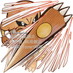  04sora40 black_sclera colored_sclera commentary_request hitmonlee kicking legs mega_kick_(pokemon) no_humans pokemon pokemon_(creature) pokemon_focus pokemon_move solo white_background 
