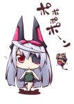  bare_shoulders blush_stickers bodysuit brown_hair chibi eyepatch huang_lingyin infinite_stratos laura_bodewig long_hair pilot_suit pink_eyes reku silver_hair skirt thigh_strap very_long_hair |_| 