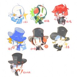  ! 1girl 6+boys ;) ;d adjusting_clothes adjusting_headwear anger_vein angry antenna_hair arm_across_waist arm_at_side arm_up arrow_(symbol) bald black_gloves black_hat black_jacket black_sweater black_vest blue_eyes blue_hat blue_hoodie blue_jacket breasts brown_facial_hair brown_necktie burt_curtis charles_calvin chibi chibi_only chinese_commentary chinese_text closed_mouth coin collared_shirt colored_skin commentary_request cropped_torso drawstring ellie_rose expressionless eyes_visible_through_hair facial_hair fewer_digits film_grain finger_to_own_chin finger_to_own_nose fingerless_gloves from_above from_below frown fur-trimmed_jacket fur_trim gloves gold_coin green_eyes green_jacket grey_sweater hair_between_eyes hand_on_own_arm hand_on_own_cheek hand_on_own_face hand_on_own_hip hand_up hat headphones headset henry_stickmin henry_stickmin_(series) highres holding holding_coin hood hood_down hoodie index_finger_raised jacket jitome layered_sleeves long_sleeves looking_at_viewer looking_down looking_to_the_side muchuizzzzz multiple_boys multiple_hats mustache necktie no_nose no_pupils ok_sign ok_sign_over_eye one_eye_closed open_clothes open_jacket open_mouth orange_eyes outline outstretched_arm pointing pointing_at_viewer puffy_long_sleeves puffy_sleeves red_eyes red_facial_hair red_hair red_necktie reginald_copperbottom right_hand_man shirt short_hair sideways_glance simple_background single_eyebrow small_breasts smile sparkle spoken_o sven_svensson sweater swept_bangs top_hat translation_request turtleneck turtleneck_sweater v-shaped_eyebrows vest watermark white_background white_hood white_outline white_shirt white_skin 
