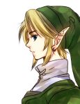  blue_eyes close_up earrings hat jewelry link male nintendo pointy_ears profile suzuno_(kazahanasu) suzuno_(pixiv) the_legend_of_zelda twilight_princess 