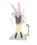  bunny_ears koyama_shigeru long_hair marilyn_monroe purple_hair reisen_udongein_inaba touhou 
