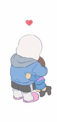 1boy 1other 2018 2d ambiguous_gender animated animated_gif black_shorts blood blood_splatter blue_jacket blue_sweater boots broken_heart brown_hair brown_shoes child digital_media duo edit frisk_(undertale) full_body genocide_route_(undertale) grey_boots grey_hood heart height_difference highres hood hood_down hooded_jacket horizontal-striped_clothes hug human humanoid injury jacket long_sleeves male monster monster_boy murder muted_color pink_slippers pink_stripes red_soul_(utdr) sans_(undertale) satokichi shirt shoes short_hair shorts simple_background single_vertical_stripe skeleton slippers socks soul_(utdr) standing striped_clothes striped_shorts striped_sweater sweater teeth third-party_edit two-tone_sweater undead undertale utdr_(toby_fox) variant_set vertical-striped_clothes vertical-striped_shorts white_background white_shirt white_socks white_stripes