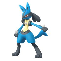  1other 3d artist_request closed_mouth derivative_work full_body furry lucario official_art other_focus pokemon pokemon_(creature) pokemon_focus pokemon_legends:_z-a red_eyes second-party_source simple_background solo spikes standing transparent_background v-shaped_eyes 